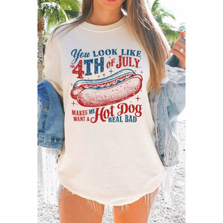 You Look Like the 4th Of July Hotdog