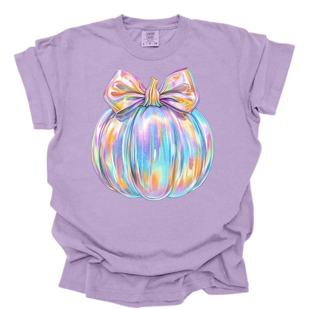 Sparkle Iridescent Pumpkin