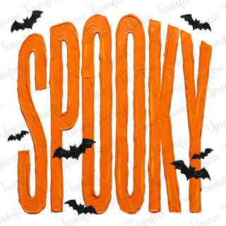 Spooky Brushtroke Orange