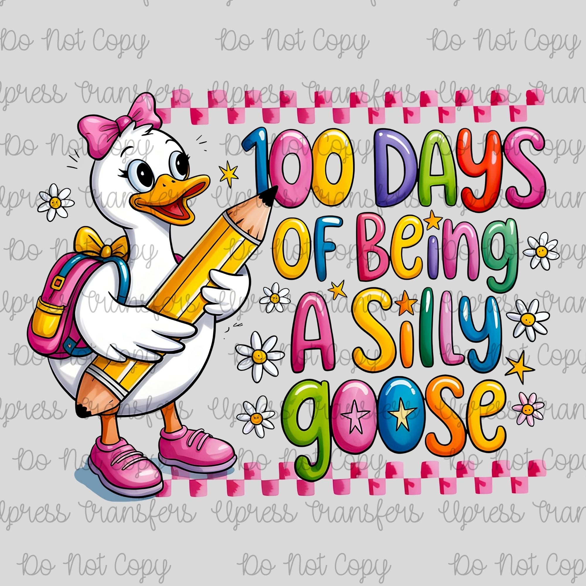 1oo Days Girly Goose