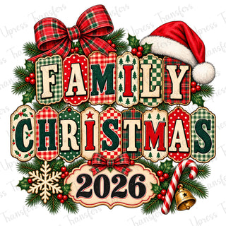 2026 Christmas Bow