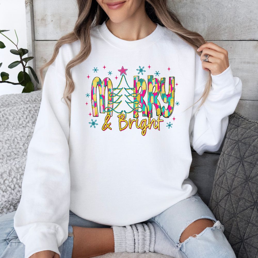 Merry And Bright Brushstroke