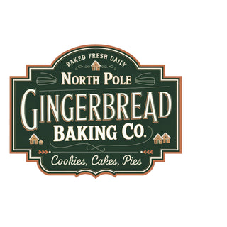 GINGERBREAD BAKING CO STAMP