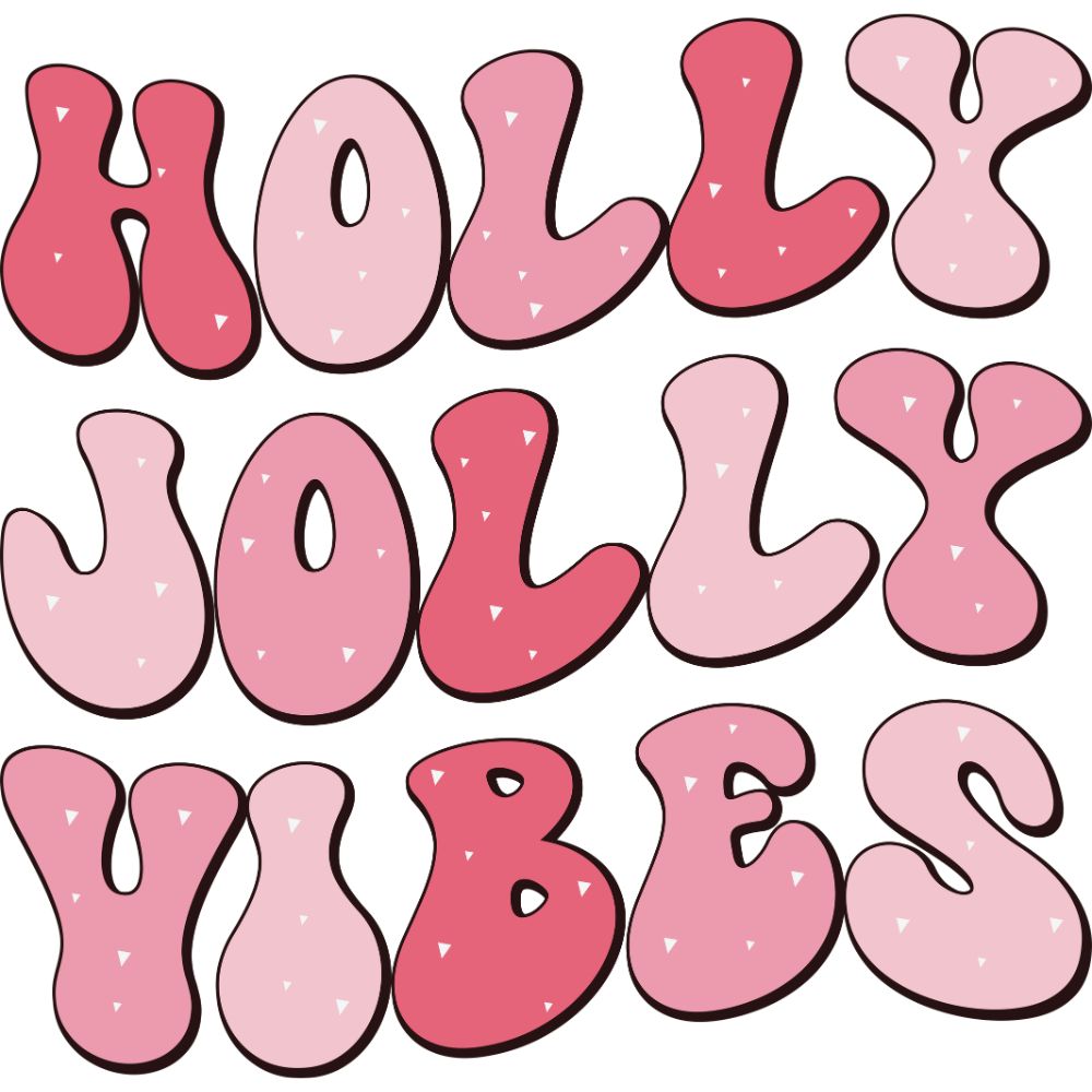 Pink Holly Jolly Vibes