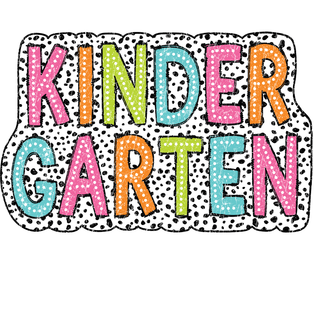 Kinder Garden Dalmatian Dots Retro