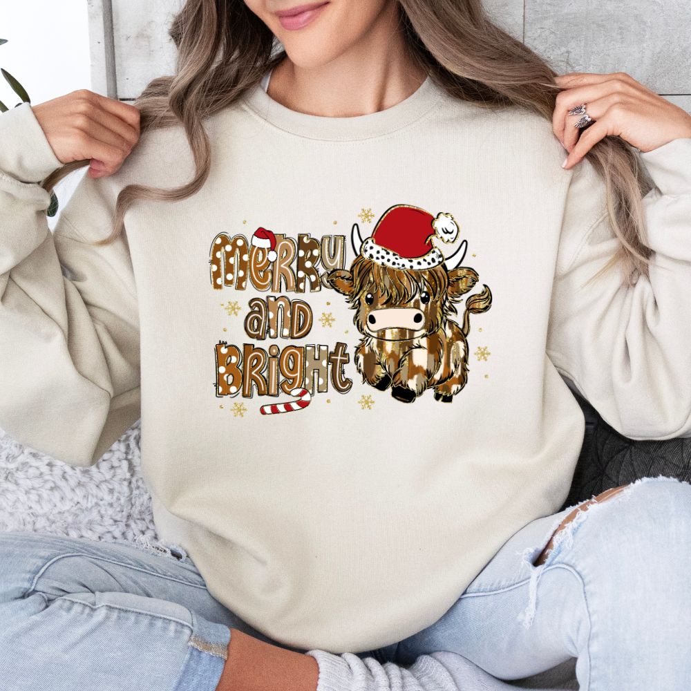 Merry And Bright Mini Cow