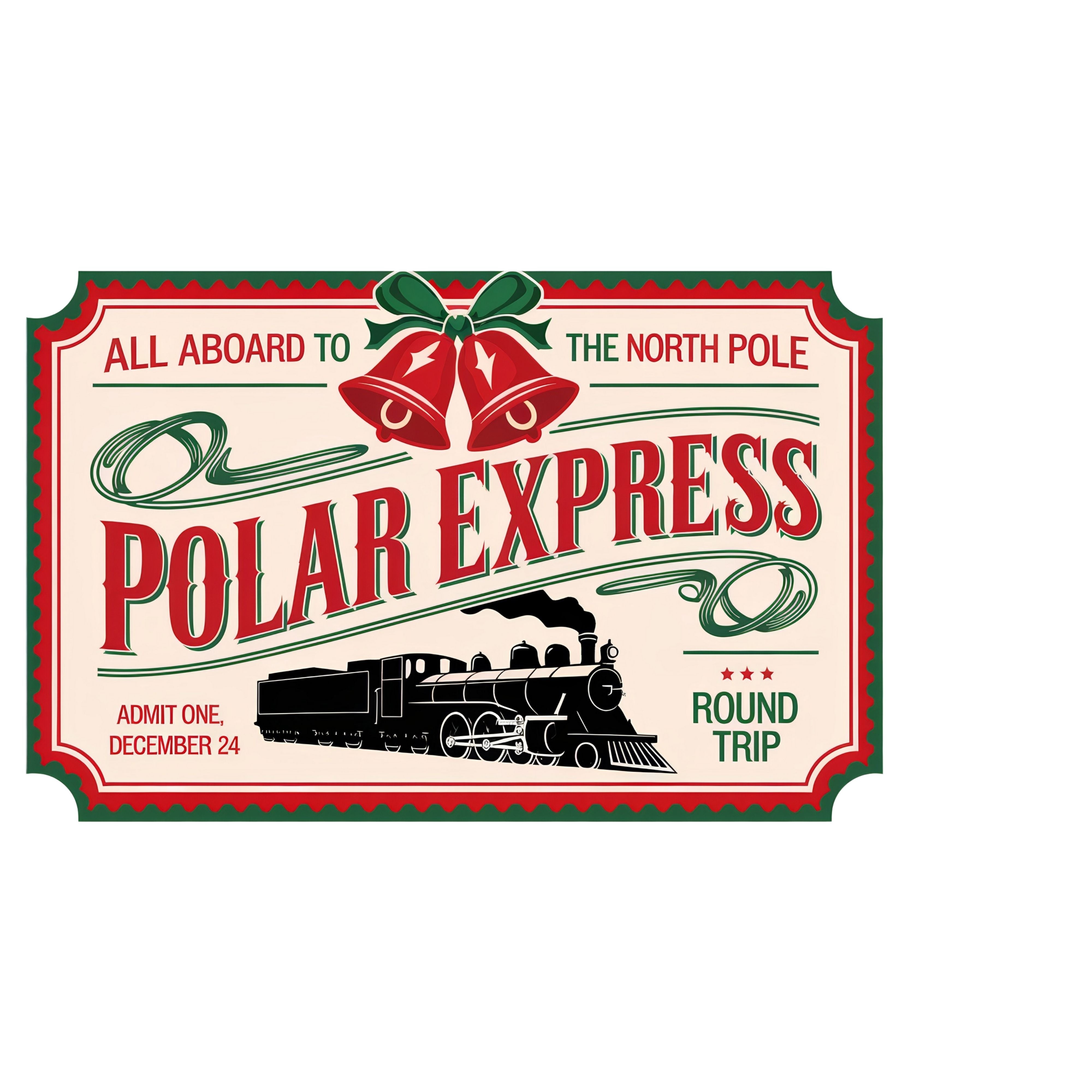 POLAR EXPRESS STAMP