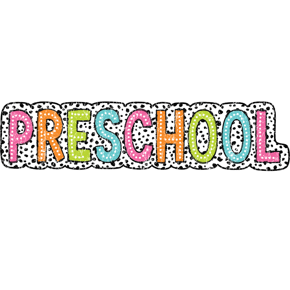 Preschool Dalmatian Dots Retro