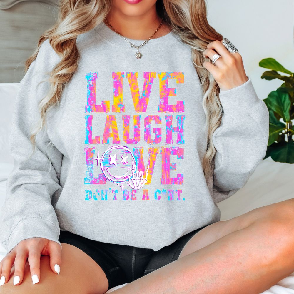 Live Laugh Pastel