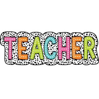 Teacher Dalmatian Dots