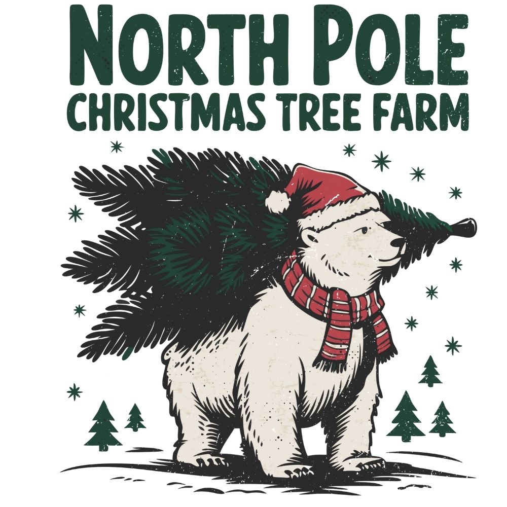 North Pole Tree Farm Polar bear