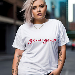 Georgia Script Heart