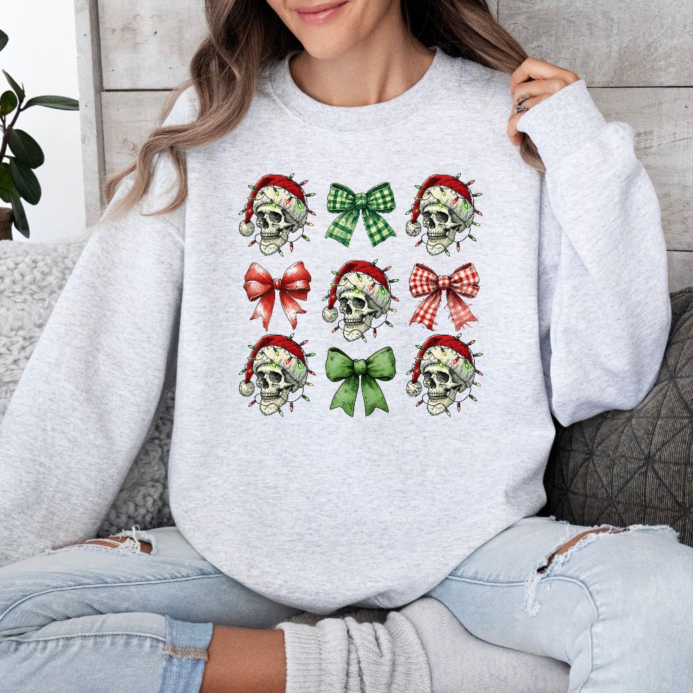 Christmas Skeleton Coquette