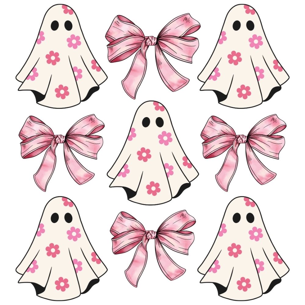 Ghost Pink Bow