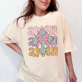 Boho Floral Amen