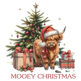 Mooey Christmas Cute Christmas Cow