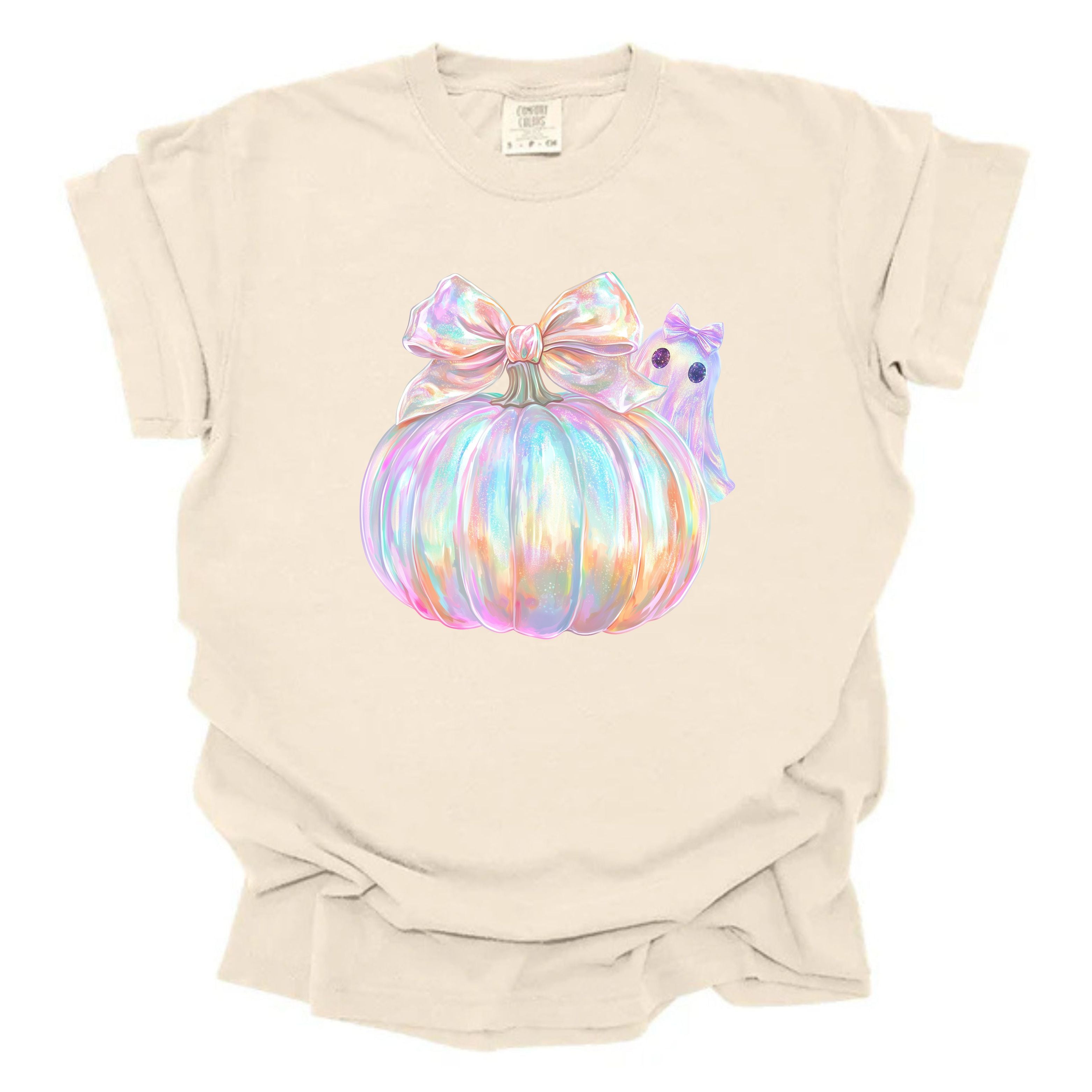 Iridescent Pumpkin Ghost