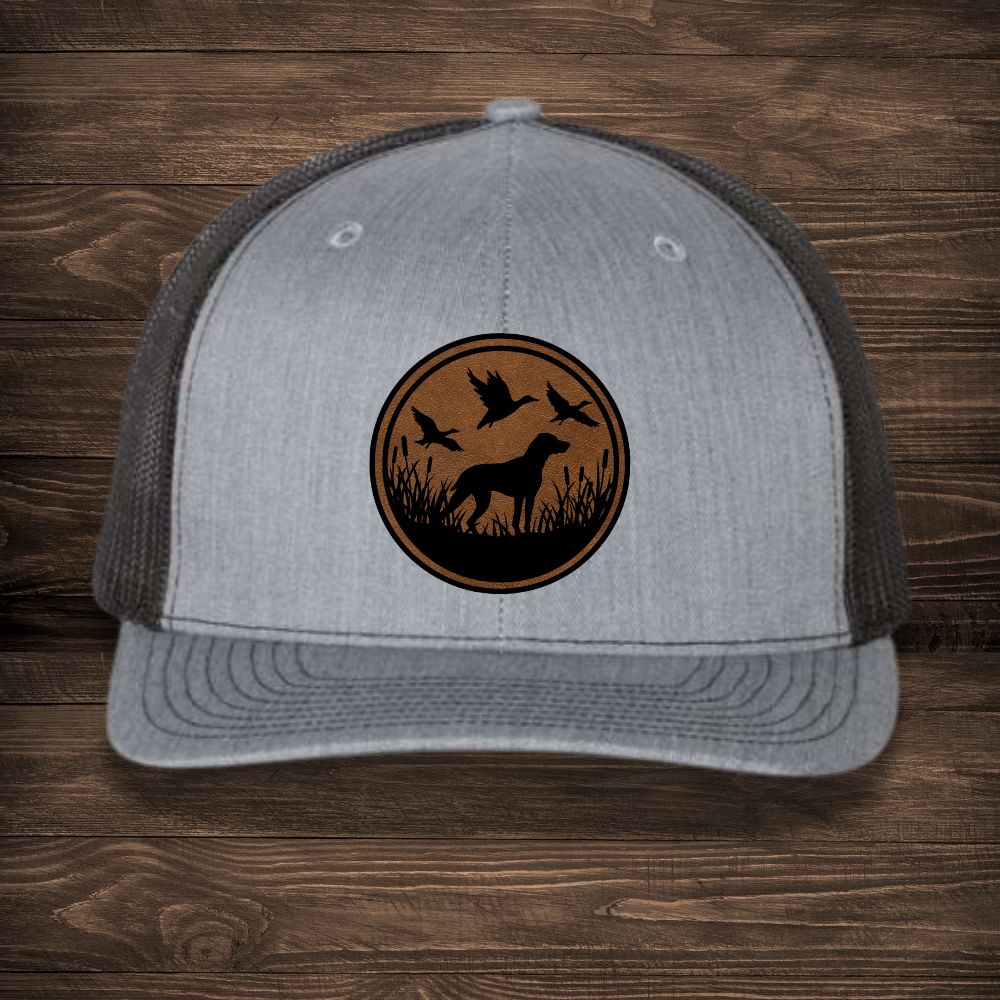 Duck Hunting Leatherette Patch