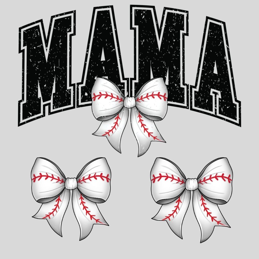 Baseball Mama and Bows