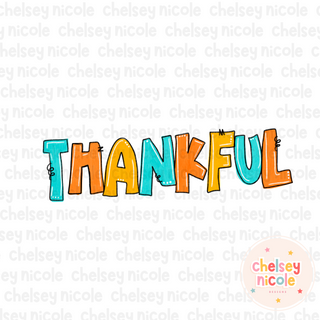 Thankful (Hand Drawn PNG)