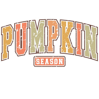 Pumpkin Season Varsity  Retro