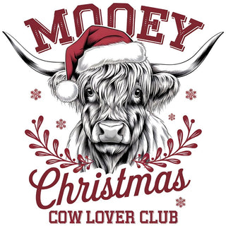 Mooey Christmas Cow Lover Club