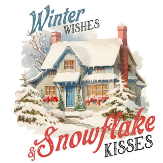 Winter Wishes And Snowflake Kisses