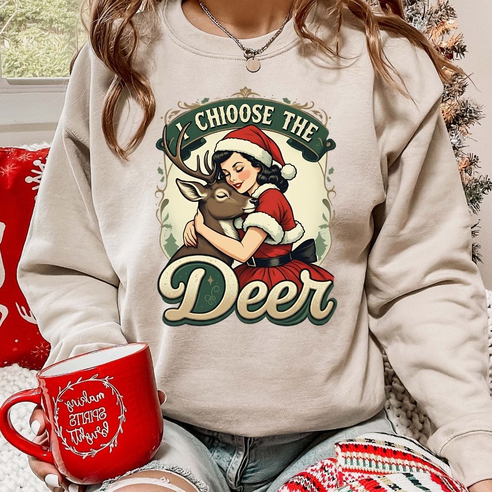 I Choose the Deer Retro