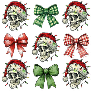 CHRISTMAS SKELETON COQUETTE