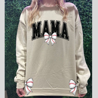 Baseball Mama and Bows