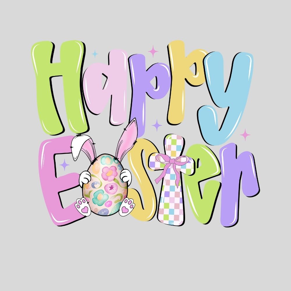 Happy Easter Pastel