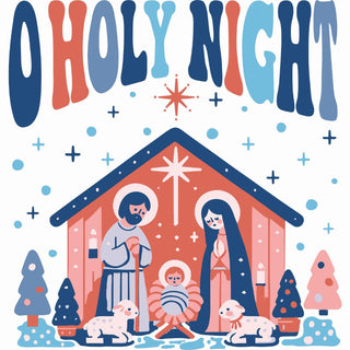 O Holy Night Blue