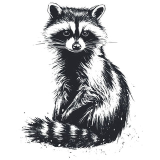 Cute Furry Racoon