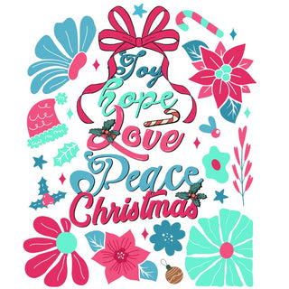 Joy Hope Love Peace Christmas