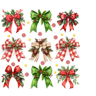 CHRISTMAS BOWS COQUETTE