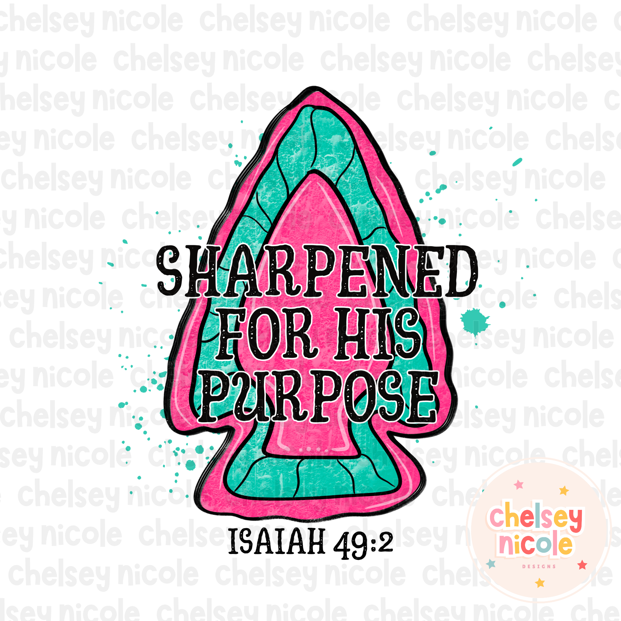 Sharpened For His Purpose (Pink)