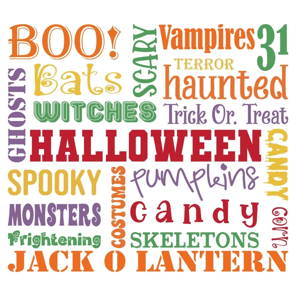 Halloween Words