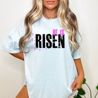 He Is Risen Pink