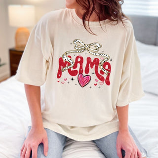 Glitzy Hearts Mama