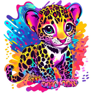Colorful Leopard