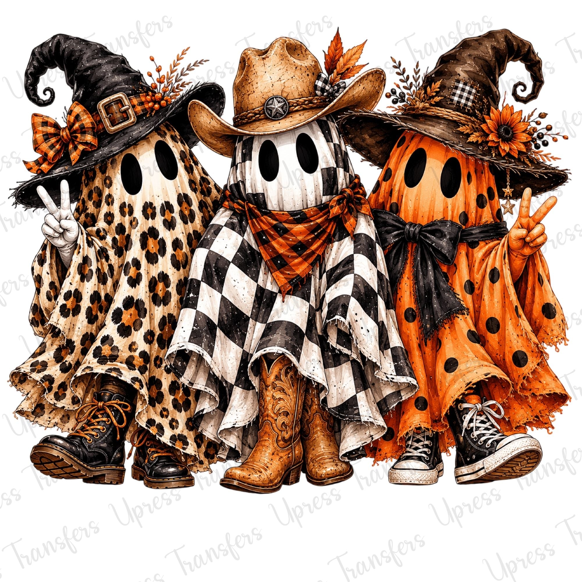 3 Trio Ghost Western