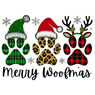 Merry Woofmas Dog Paws