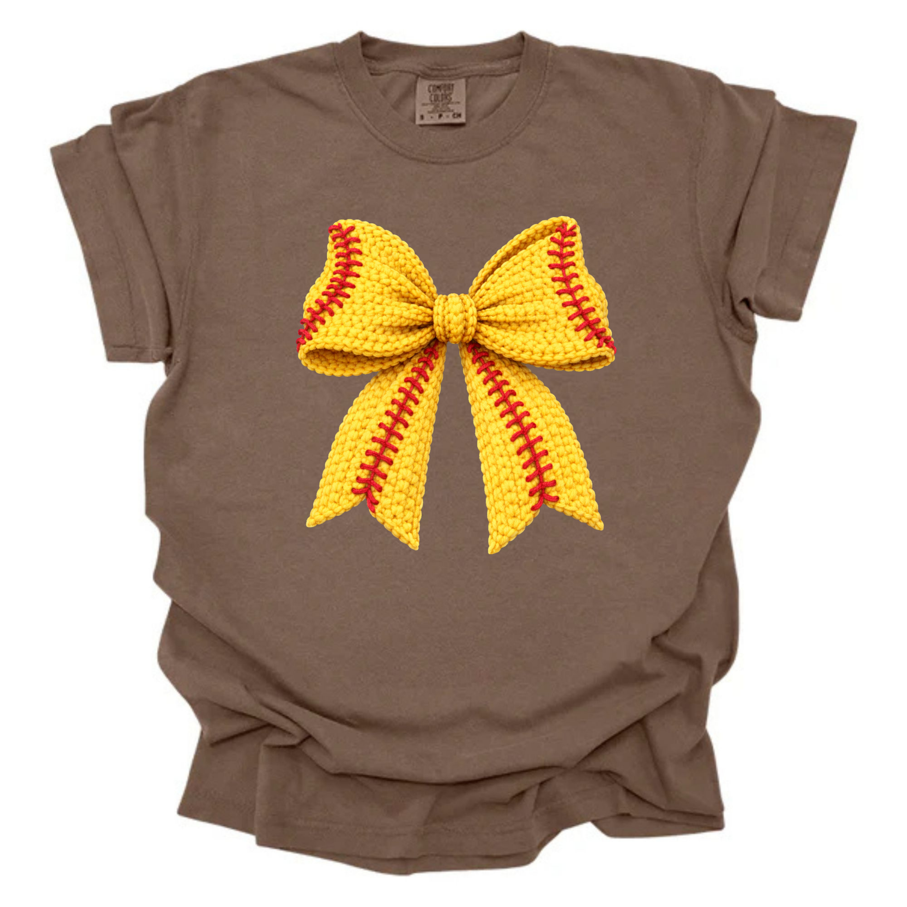 Stitched Softball Bow
