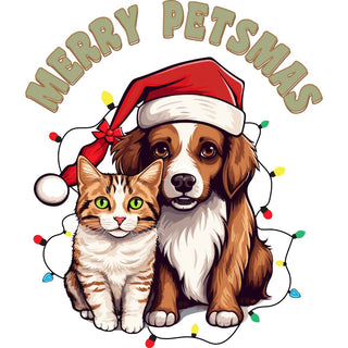 Merry Petsmas Cat and Dog