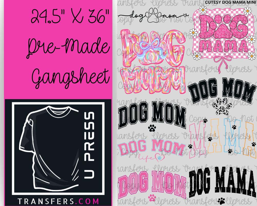 Cutesy Dog Mama Mini