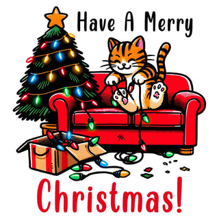 Have A Merry Christmas Cat