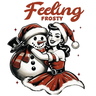 Retro housewife Feeling Frosty