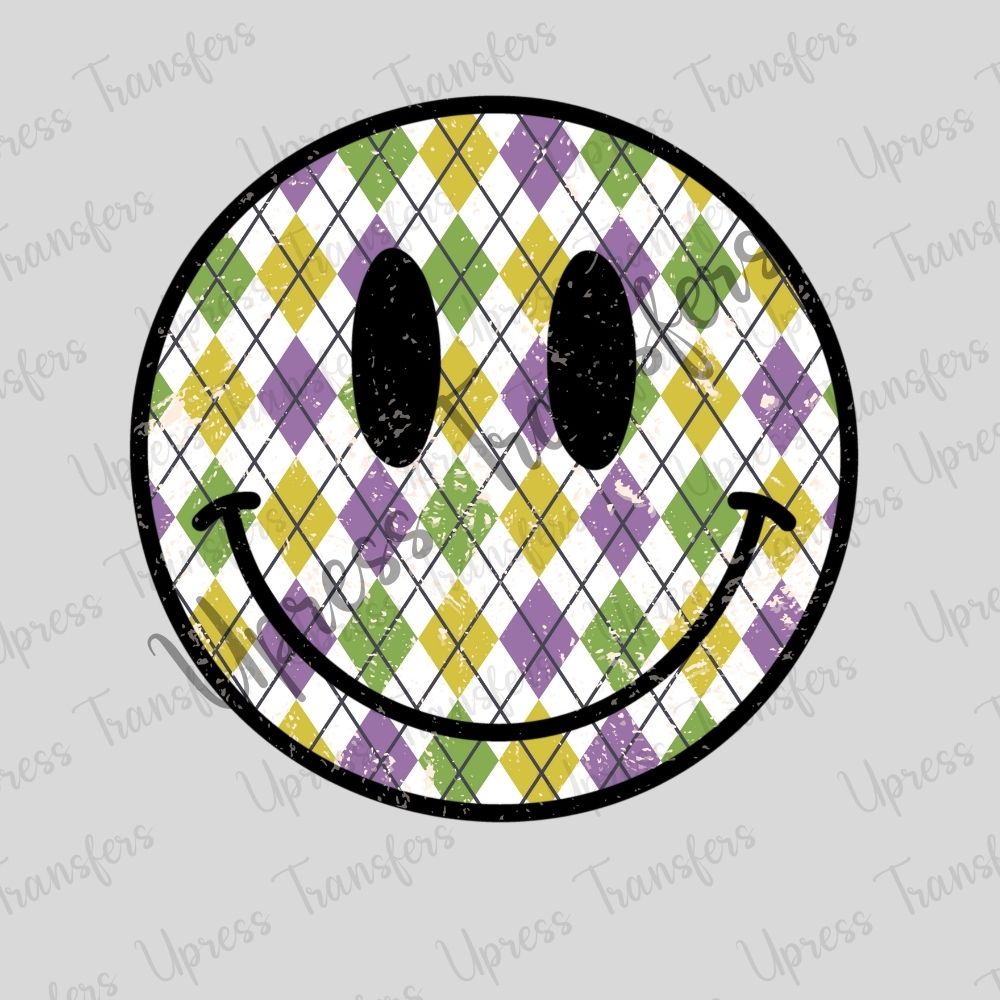 Mardi Gras Smiley