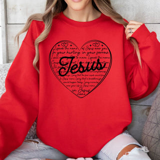 I Speak The Name Of Jesus Heart