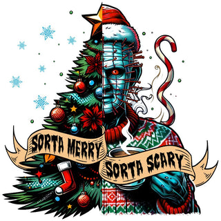 Sorta Merry Sorta Scary Pinhead